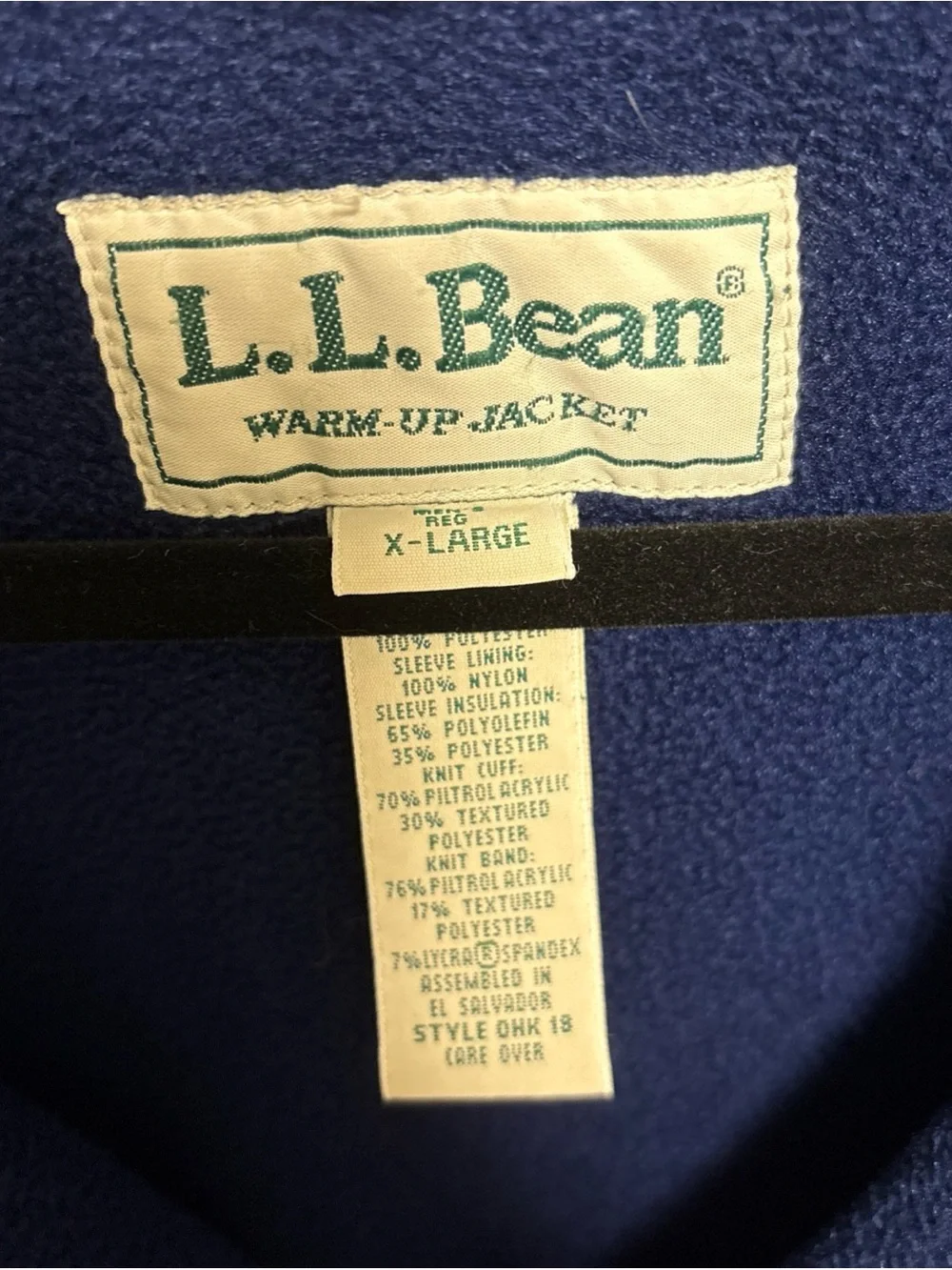 L.L. Bean lightweight windbreaker